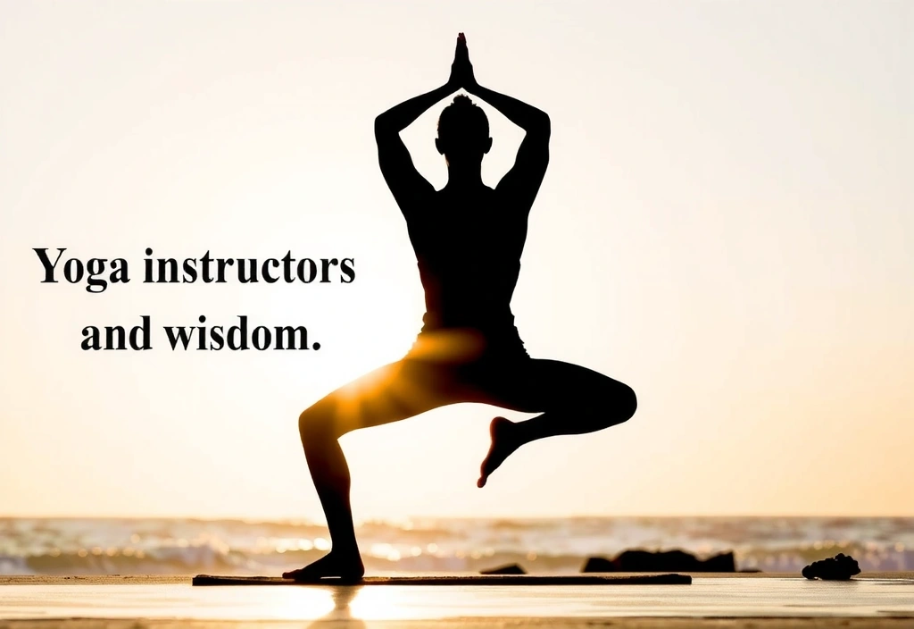 Yoga instructor in a gentle, restorative pose